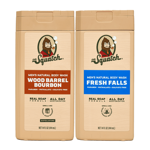 Dr. Squatch 14 oz Body Wash Subscription - 2 Bottles package