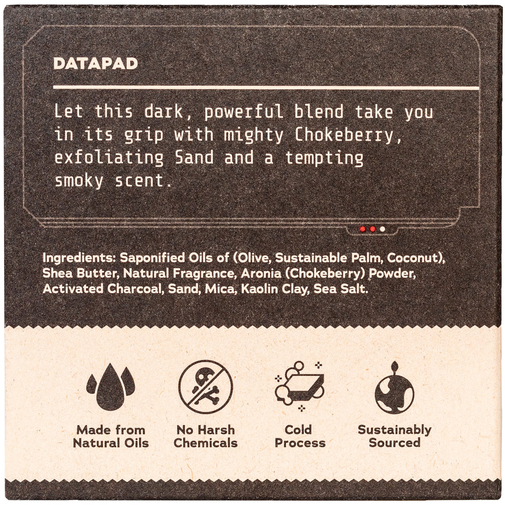 Dr. Squatch Dark Side Scrub bar soap — product photo 4 of 4