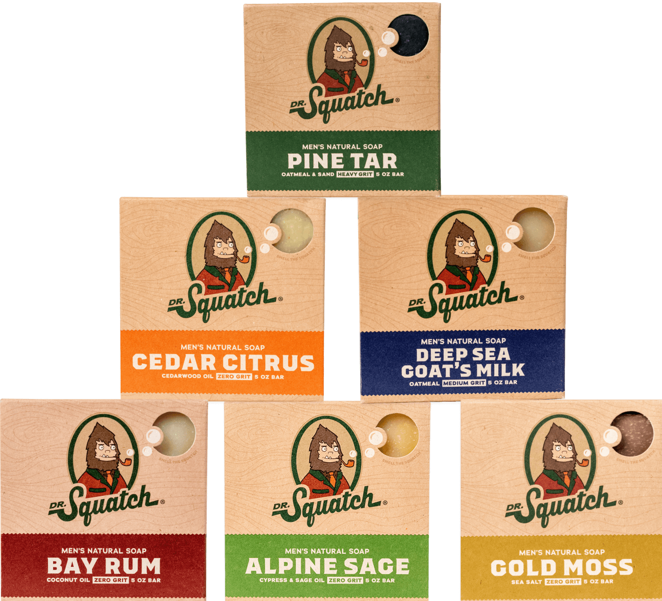 Dr. Squatch Bar Soap Subscription package