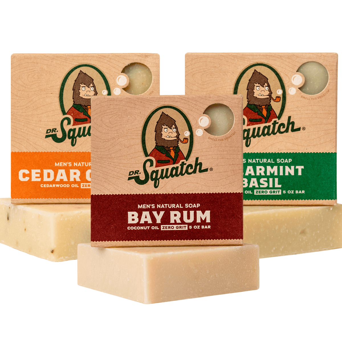 Dr. Squatch Soap Subscription - 3 Bars bar soap package