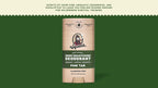 Brand and ingredient story panel for Dr. Squatch Pine Tar Deodorant
