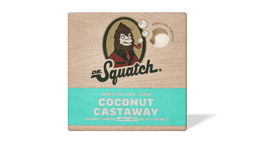 Dr. Squatch Coconut Castaway Mini bar soap — product photo 1 of 3