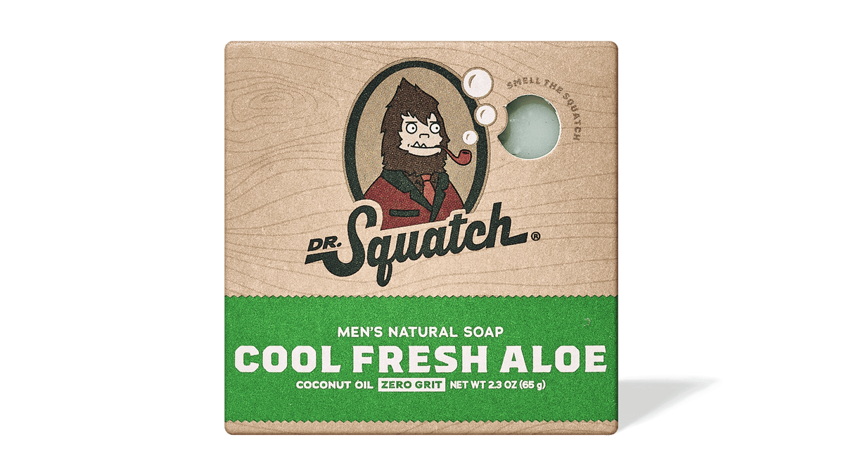 Dr. Squatch Cool Fresh Aloe Mini bar soap — product photo 1 of 2