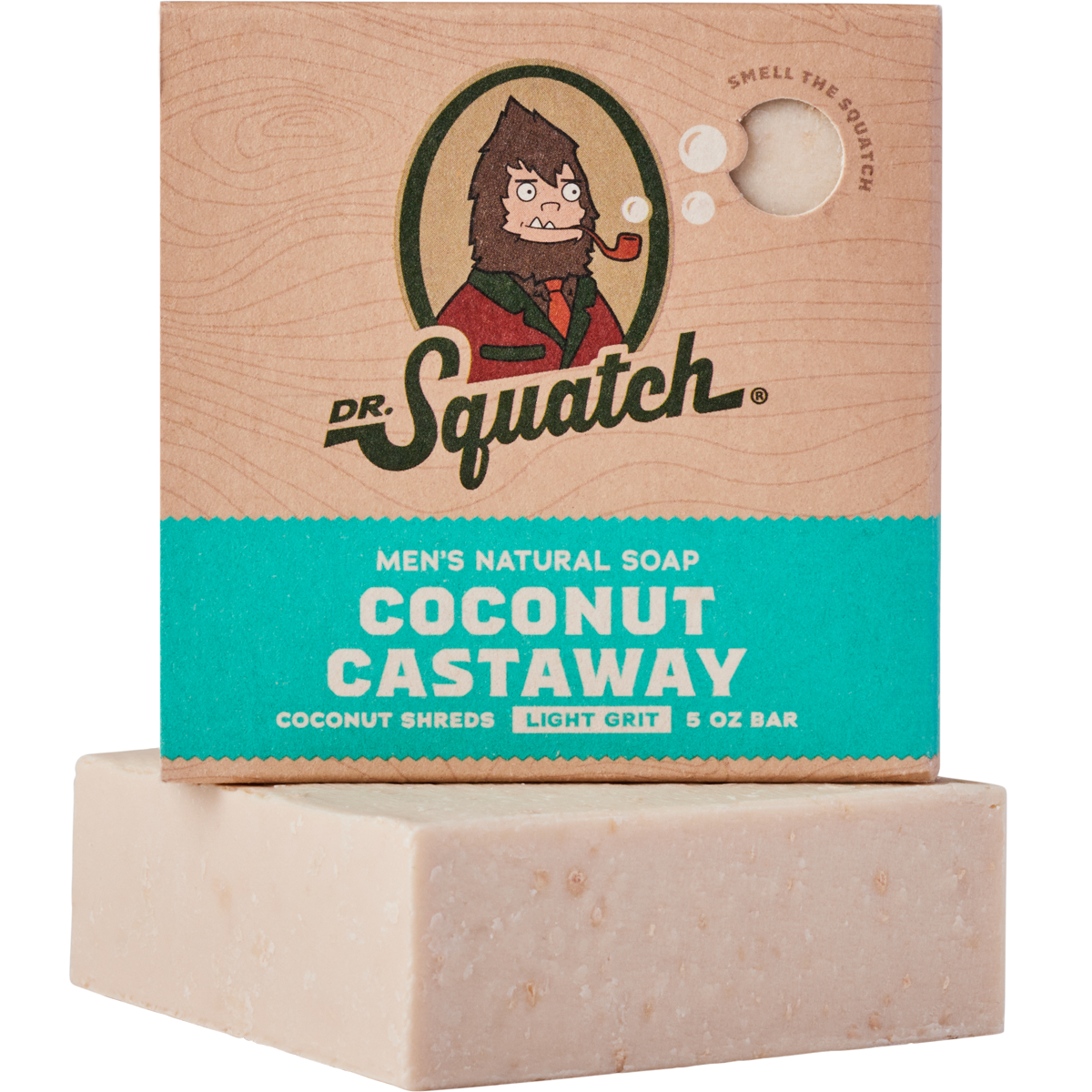 Dr. Squatch Essentials: Coconut Castaway Bar Soap