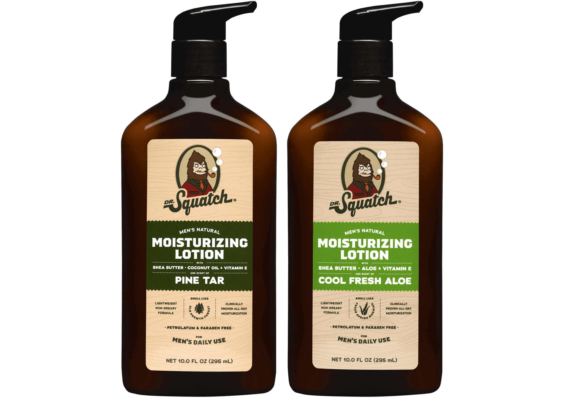 Dr. Squatch Lotion Subscription - 2 Bottles package