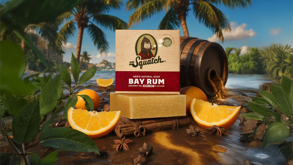 Dr. Squatch Bay Rum bar soap