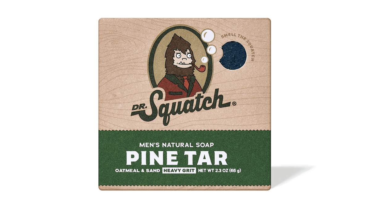 Dr. Squatch Pine Tar Mini bar soap — product photo 1 of 3