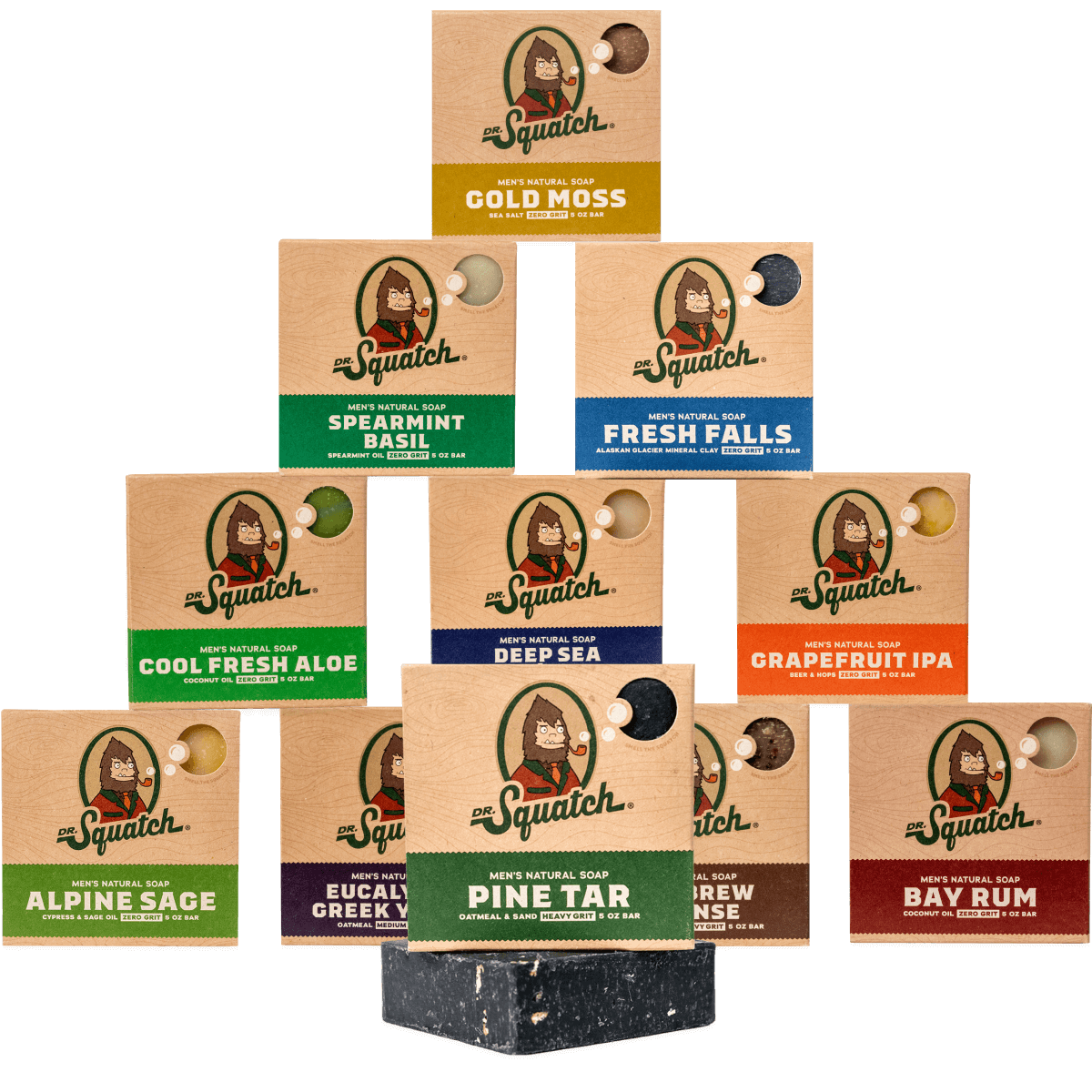 Dr. Squatch Soap Subscription - 20 Bars bar soap package