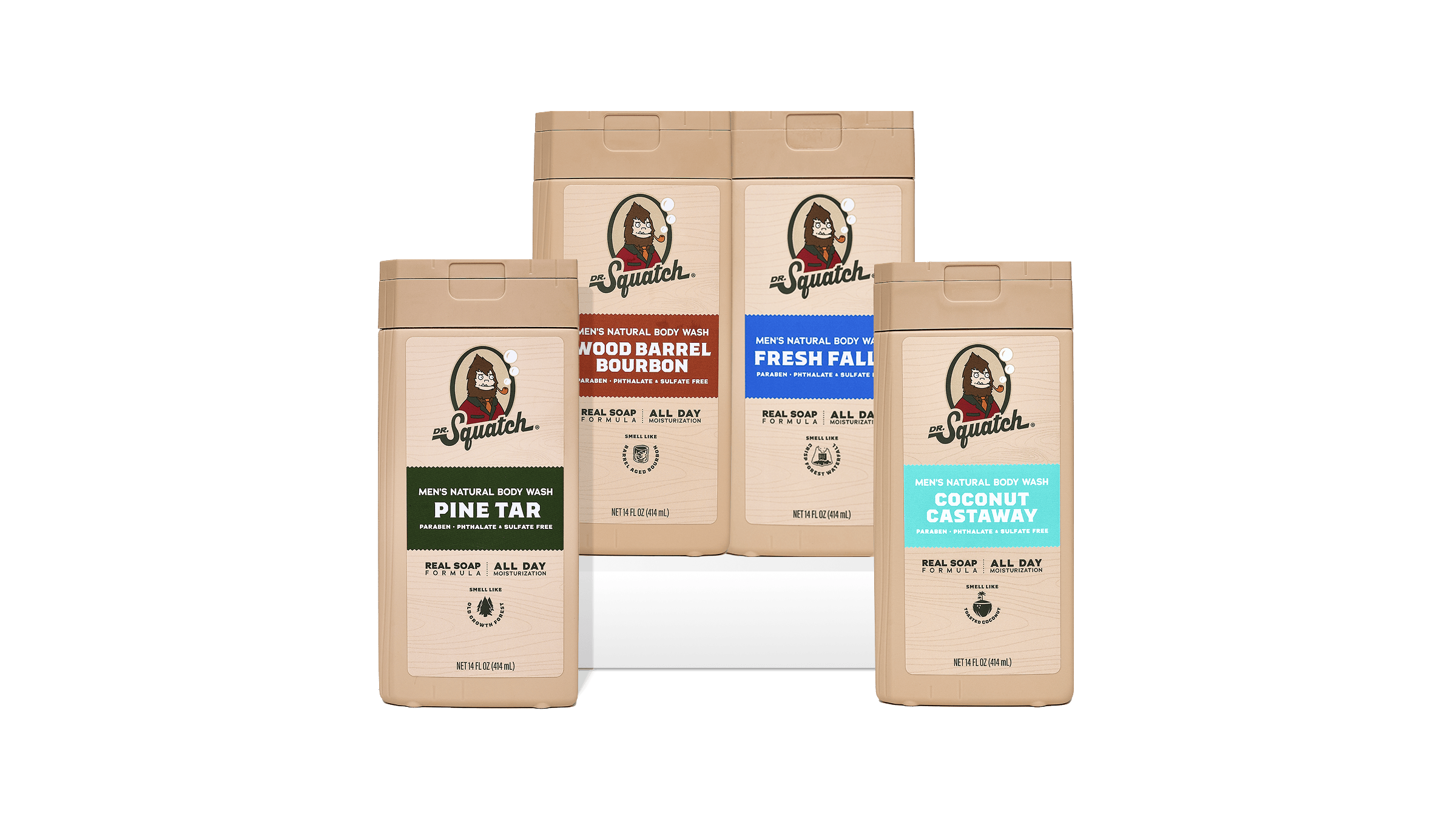 Dr. Squatch Body Wash 4-Pack gift set — product photo 1 of 7